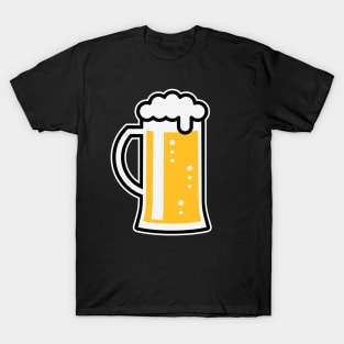 German Beer Stein (Beer Glass / Tankard / L / 3C) T-Shirt